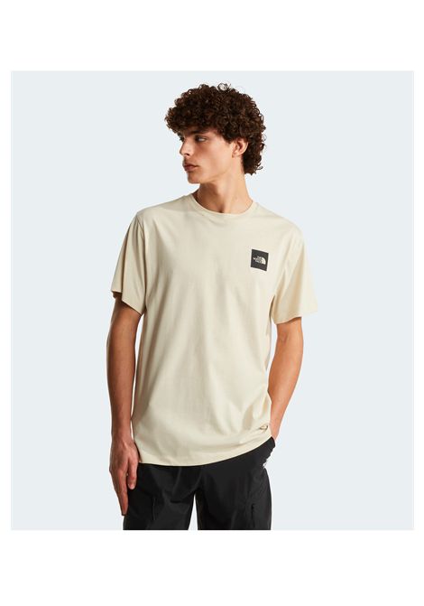 The North Face Evolution Box Half Dome Regular T-shirt Desert Stone Men THE NORTH FACE | T-shirt | NF0A8G9C-DOM