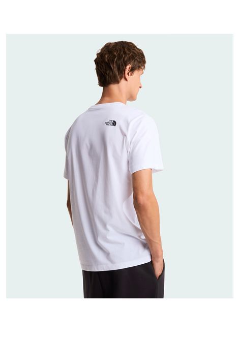 The North Face Evolution Box Half Dome Regular T-shirt White Men THE NORTH FACE | T-shirt | NF0A8G9C-FN4