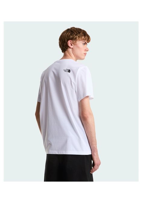 T-shirt The North Face Never Stop Exploring Regular Graphic Bianco Uomo THE NORTH FACE | T-shirt | NF0A8GUV-FN4
