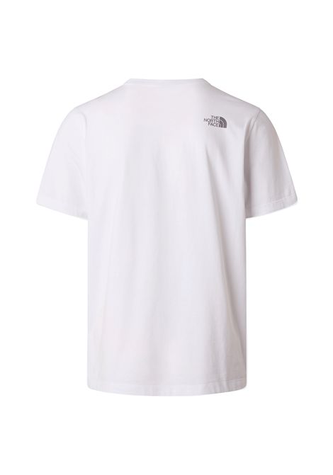 T-shirt The North Face Mountain Line Regular Graphic Bianco Uomo THE NORTH FACE | T-shirt | NF0A8GUX-FN4