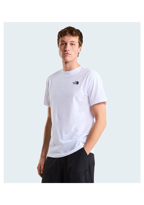 T-shirt The North Face Mountain Sketch Regular Graphic Bianco Uomo THE NORTH FACE | T-shirt | NF0A8GUZ-FN4