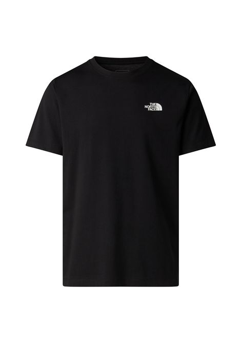 T-shirt The North Face Mountain Sketch Regular Graphic Nero Uomo THE NORTH FACE | T-shirt | NF0A8GUZ-JK3