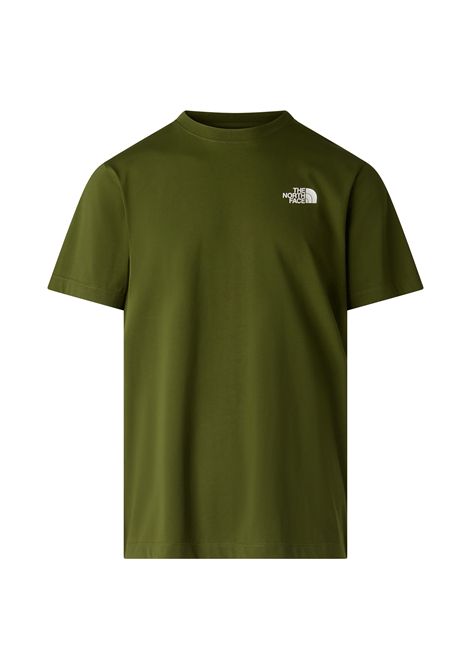 T-shirt The North Face NSE Box Regular Verde Scuro Uomo THE NORTH FACE | T-shirt | NF0A8GV2-BRI