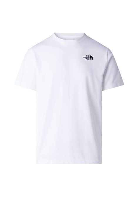 T-shirt The North Face NSE Box Regular Bianco Uomo THE NORTH FACE | T-shirt | NF0A8GV2-FN4