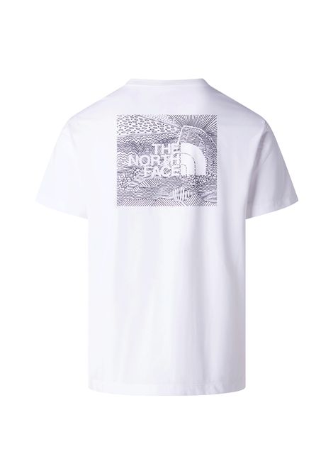 T-shirt The North Face NSE Box Regular Bianco Uomo THE NORTH FACE | T-shirt | NF0A8GV2-FN4