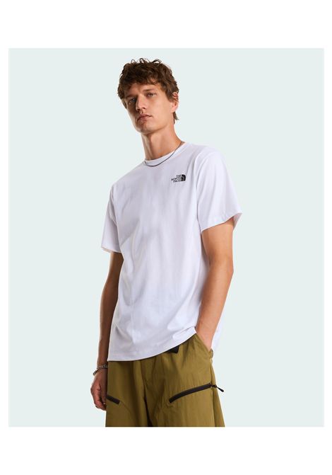 T-shirt The North Face NSE Box Regular Bianco Uomo THE NORTH FACE | T-shirt | NF0A8GV2-FN4