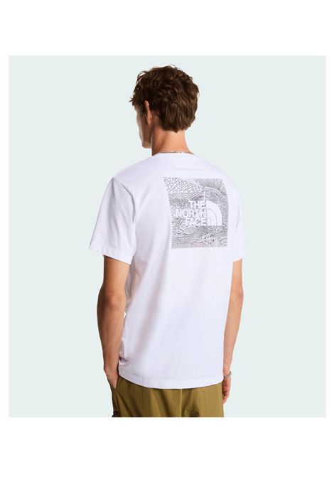 T-shirt The North Face NSE Box Regular Bianco Uomo THE NORTH FACE | T-shirt | NF0A8GV2-FN4