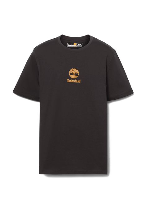 Timberland Print Stack Logo T-shirt Black Men TIMBERLAND | T-shirt | TB0A6WWT-0011