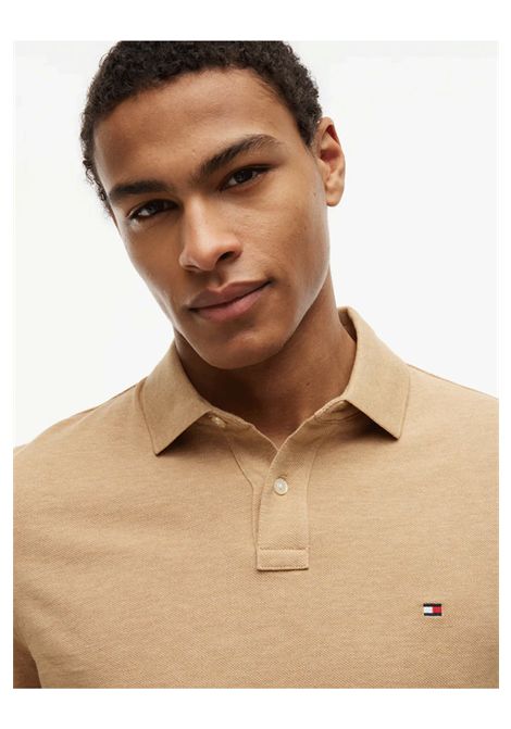 Polo Tommy Hilfiger 1985 Regular Fit Beige Uomo TOMMY HILFIGER | Polo | MW0MW17770-GXV