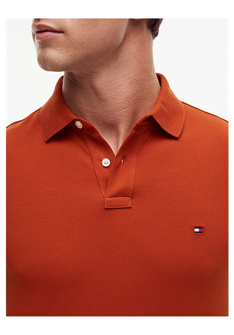Polo Tommy Hilfiger 1985 Regular Fit Ruggine Uomo TOMMY HILFIGER | Polo | MW0MW17770-S0F