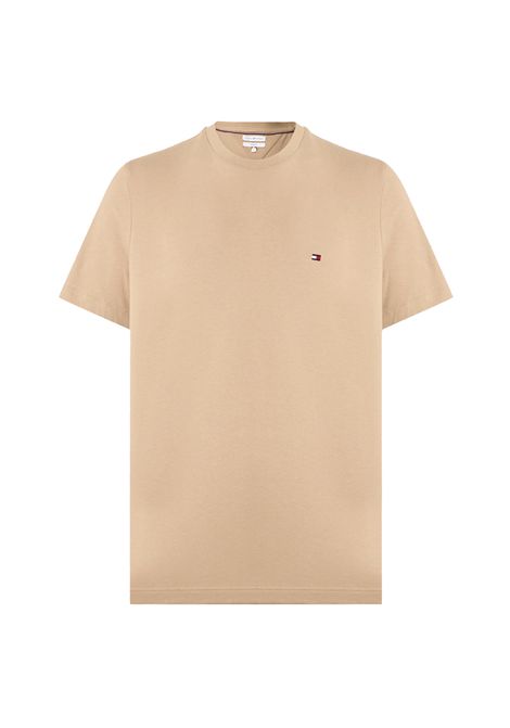 T-shirt Tommy Hilfiger Essential Seasonal Regular Fit Khaki Uomo TOMMY HILFIGER | T-shirt | MW0MW39995-AEG