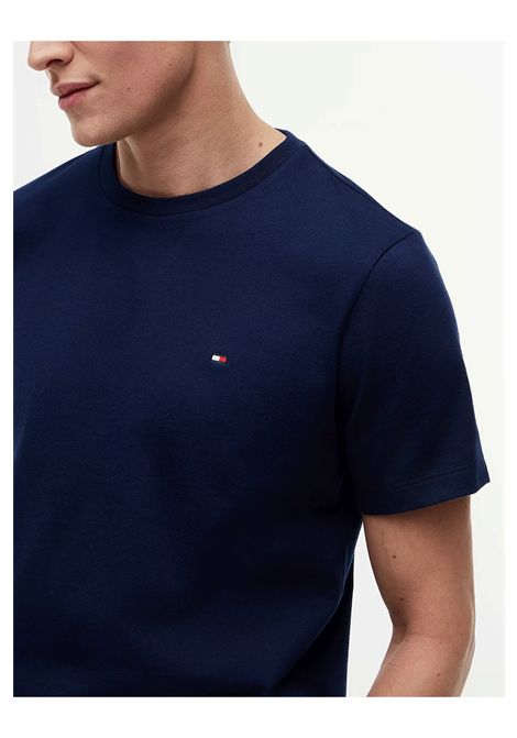 T-shirt Tommy Hilfiger Essential Seasonal Regular Fit Carbon Navy Uomo TOMMY HILFIGER | T-shirt | MW0MW39995-DCC