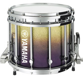 Purple Sparkle Fade custom marching finish.