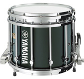 Solid Black custom marching finish.