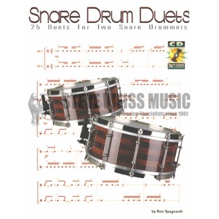 Spagnardi-Snare Drum Duets (CD)