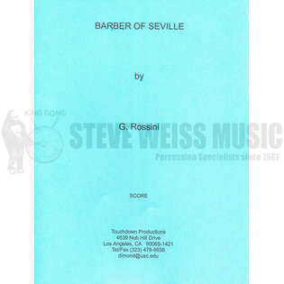 Rossini-Barber of Seville (perc. and timp. parts ed. by T. Dimond)