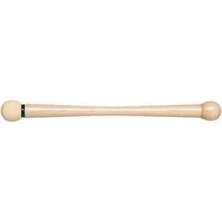Vic Firth Tom Gauger TG21 Bass Drum Mallets - Chamois/Wood (pair)