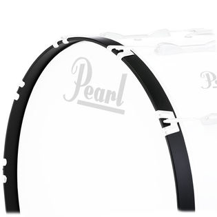Pearl Marching Bass Drum Rim - Championship Black Finish
