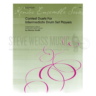 Houllif-Contest Duets for Intermediate Drum Set Players-( 2S)-2DS