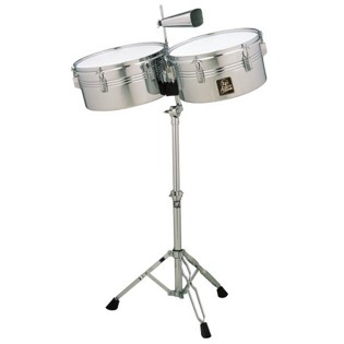 LP Aspire Timbales - 13/14 Chrome Finish (LPA256)