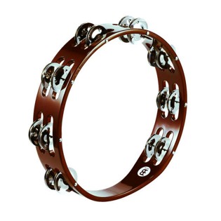 Meinl 10" Headless Double Row Tambourine-Steel Jingles
