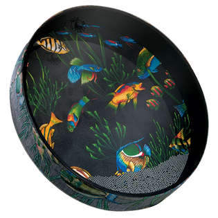 Remo Ocean Drum - Fish Graphics