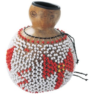 Pearl Traditional Natural Gourd Shekere - Large Caja