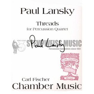 Lansky-Threads (SP)-B/2V/Cro./Tuned metal pipes/P | Steve Weiss Music