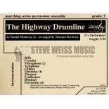 Montoya-The Highway Drumline arr. Burleson (SP)-B/2V/C/ Cro./X/4M/4T/DS/P/Synth.