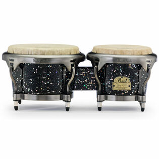 Pearl Signature Bobby Allende Fiberglass Bongos - Confetti