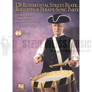 Pratt-128 Rudimental Street Beats, Rolloffs & Parade-Song Parts (CD)