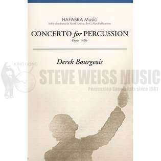 Bourgeois-Concerto for Percussion (SP) M/V/P/Band OS