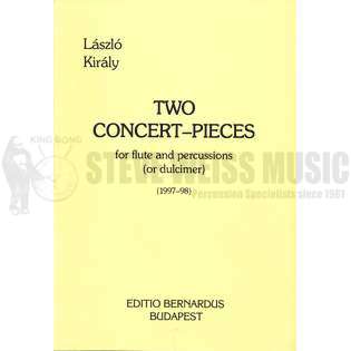Kiraly-Two Concert Pieces (SP)-V/M or dulcimer/FL