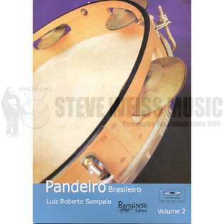 Sampaio-Pandeiro Brasiliero vol. 2 (book w/DVD)