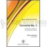 Acosta-Concerto No. 1 for Marimba and Orchestra (SP)-M/PN red.