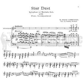 Carmichael-Star Dust arr. Herman (S-n2)-X/PN