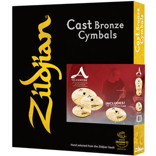 Zildjian A Custom Promo Cymbal Boxset with Free 18" Crash