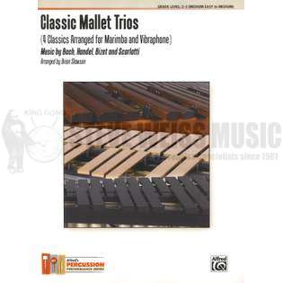 Bach/Handel/Bizet/Scarlatti-Classic Mallet Trios arr. Slawson (SP)-V/M