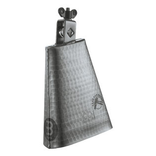 Meinl 6.25" Hammered Cowbell - Brushed Steel Finish