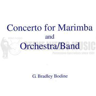 Bodine-Concerto for Marimba & Orchestra/Band (SP)-M/PN red.