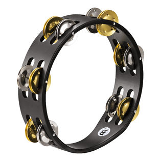 Meinl 8" Double Row Compact Tambourine - Steel/Brass Jingles