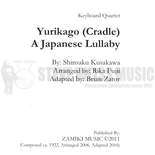 Kusakawa-Yurikago (Cradle) arr. Fujii/Zator-2V/2M