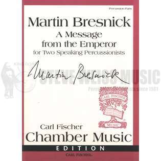 Bresnick-Message from the Emperor, A (Parts)-M/V/P/VX
