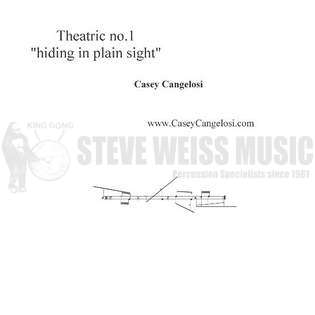 Cangelosi-Theatric No. 1 "Hiding In Plain Sight" (SP)-P