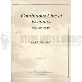 Gerhart-Continuous Line of Evenness-4T