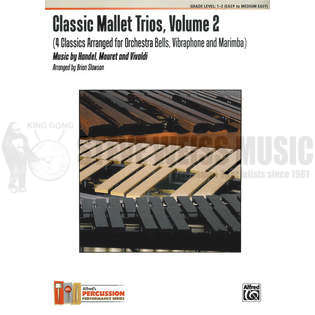Handel/Mouret/Vivaldi-Classic Mallet Trios vol. 2 arr. Slawson-B/V/M