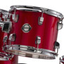 Ludwig Accent CS Combo Driver Drum Set with 22" Bass - Red Sparkle