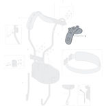 Pearl CX Airframe Shoulder Cushion - Left Alternate Picture