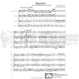 Ravel-Rigaudon arr. Ferriano (SP)-4M