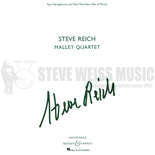 Reich-Mallet Quartet (Set of parts ONLY)-2V/2M